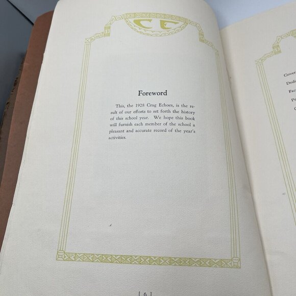 1928 Dunsmuir California CA Joint Union High School Crag Echoes Yearbook Antique - Picture 7 of 14